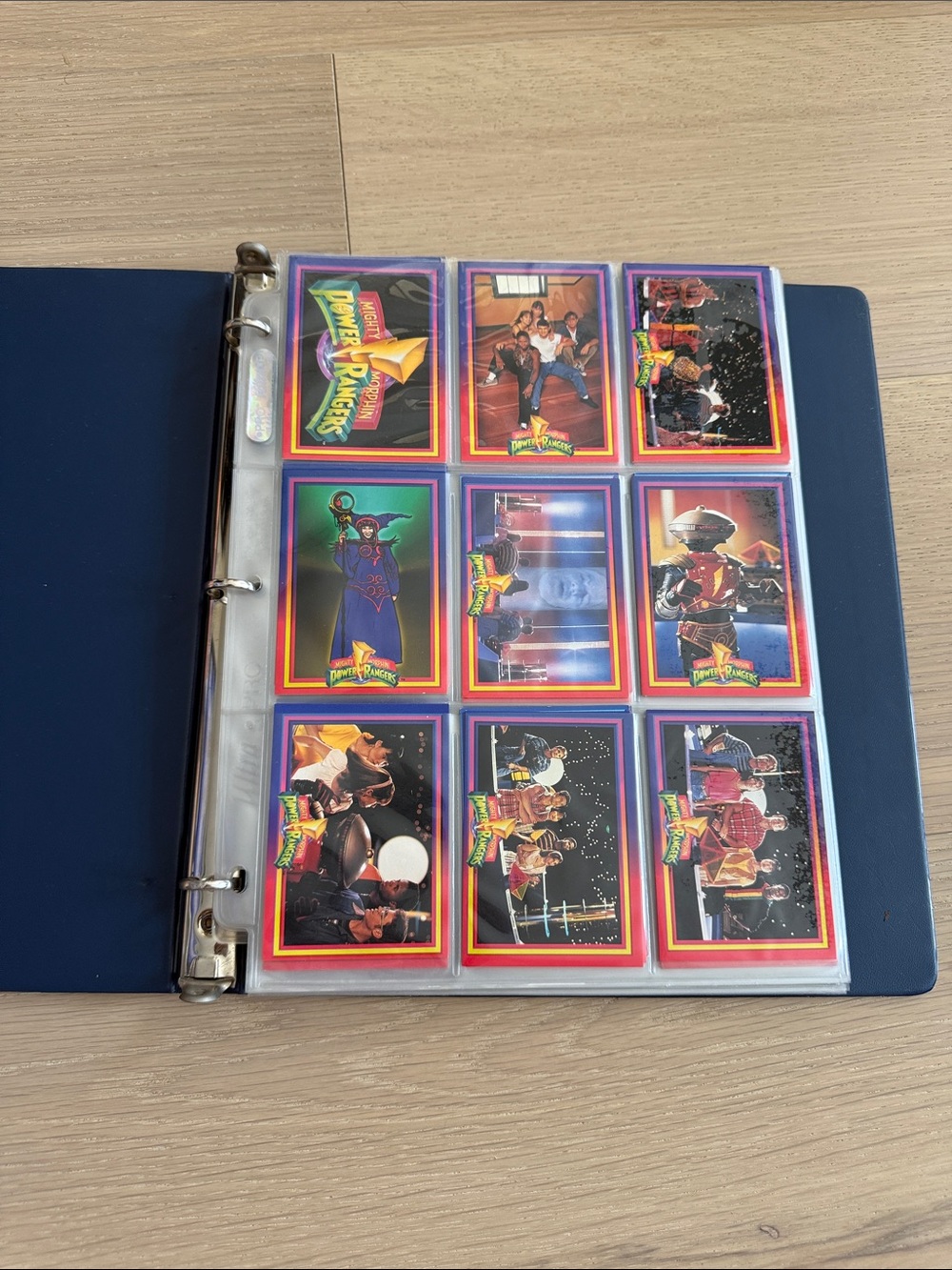 Power Rangers trading cards